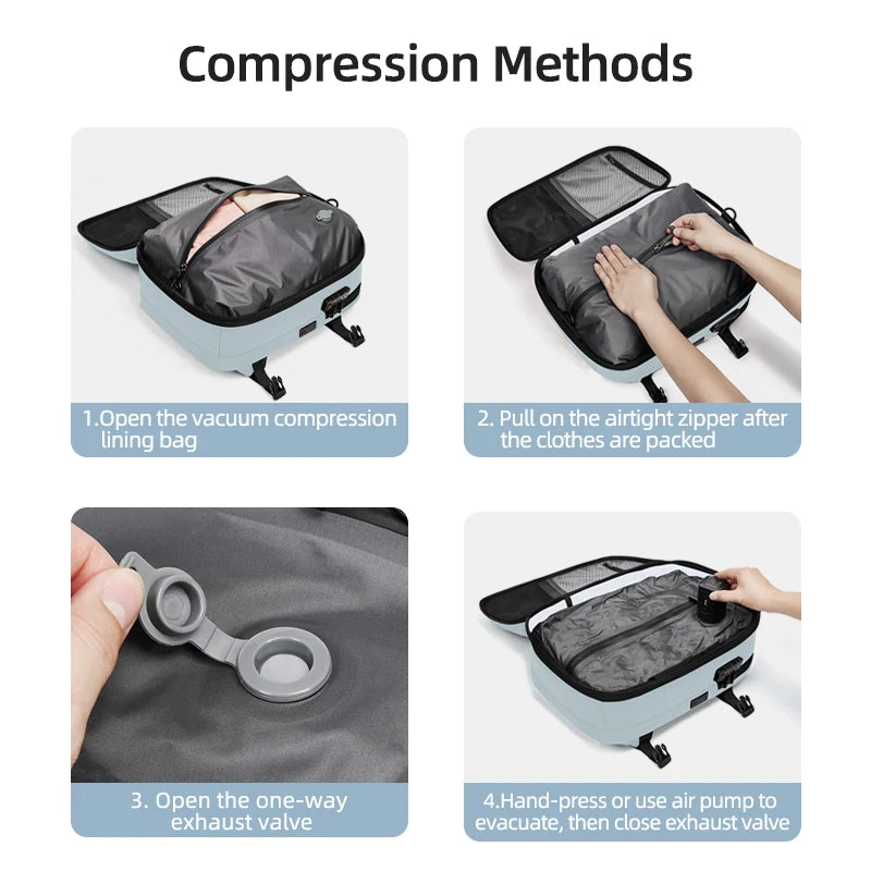 Vacuum Compression Backpack - GoPack™️