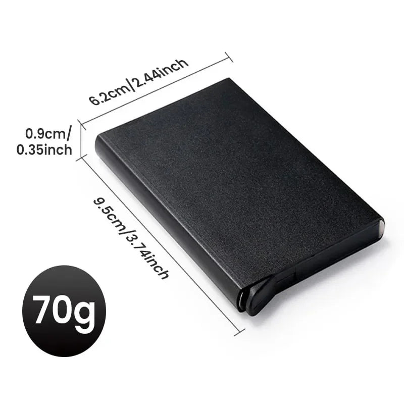 RFID Blocking Smart Wallet – Pop Up Card Holder